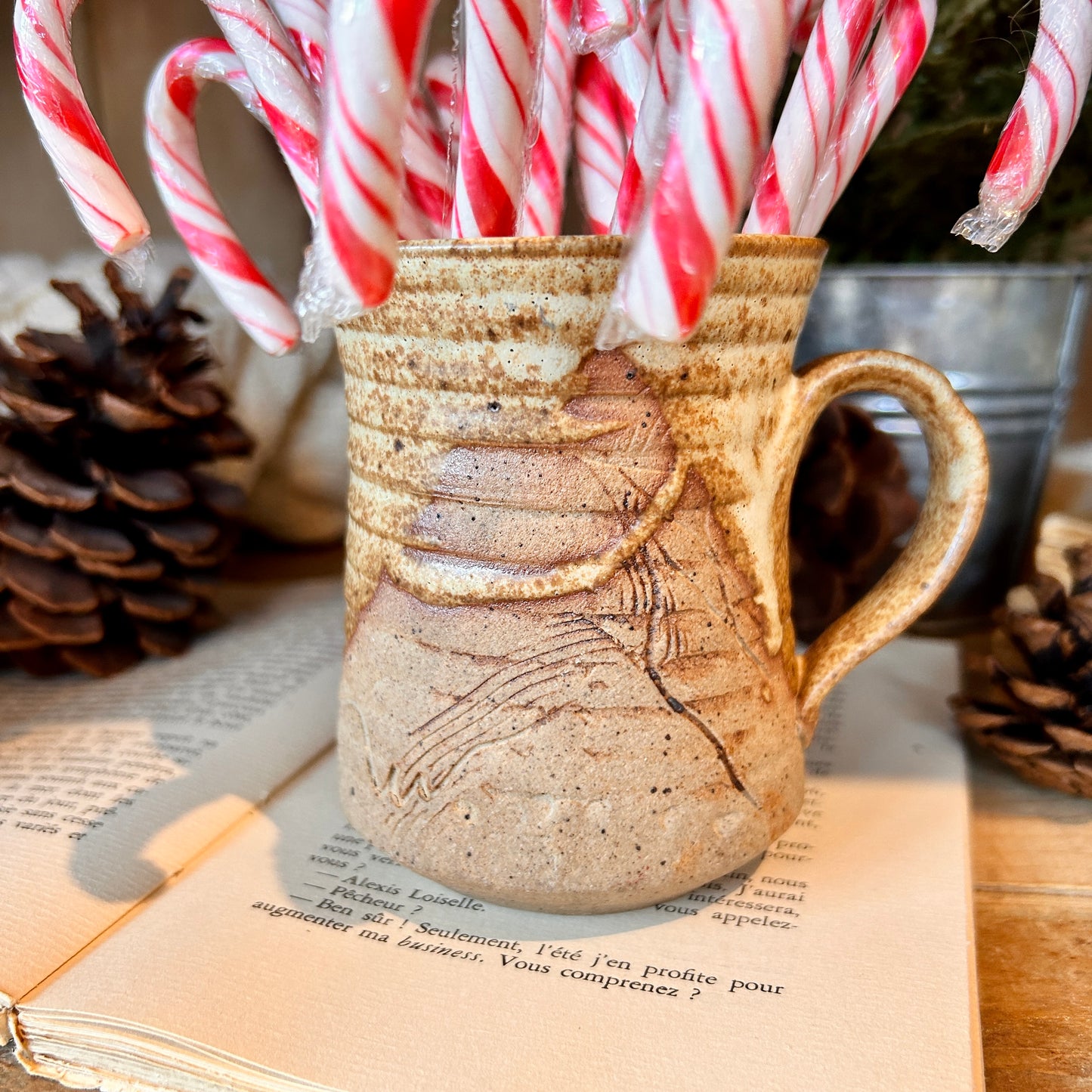 Tasse en grès artisanale