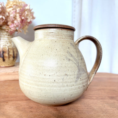 Stoneware teapot