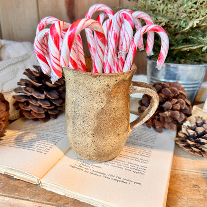 Handmade stoneware mug