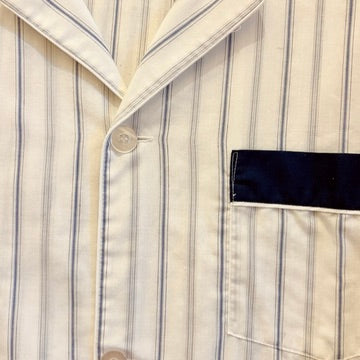 2-piece striped pajamas