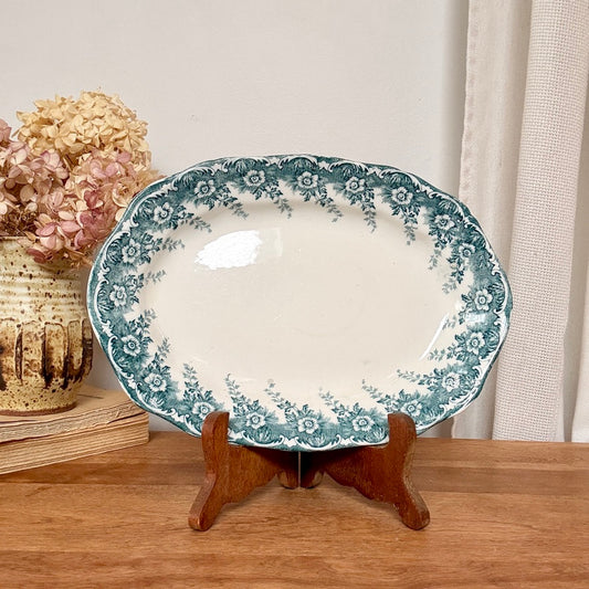 Assiette ovale antique