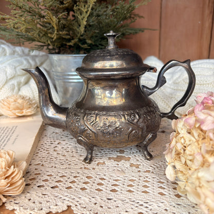 Silver-plated teapot