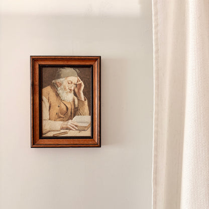 Canvas print - The cellist