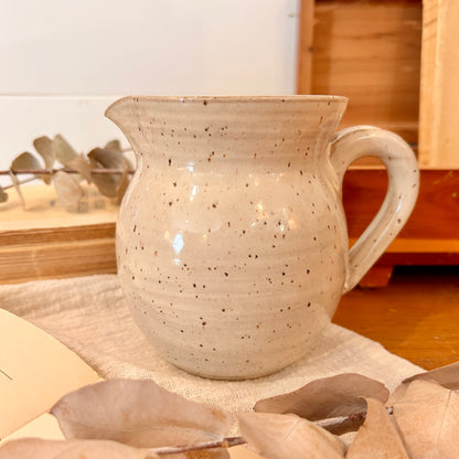 Small ceramic pitcher