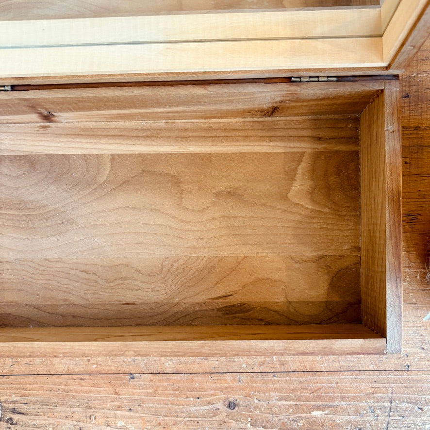 Wooden jewelry box 1976