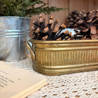 Jardinière en laiton