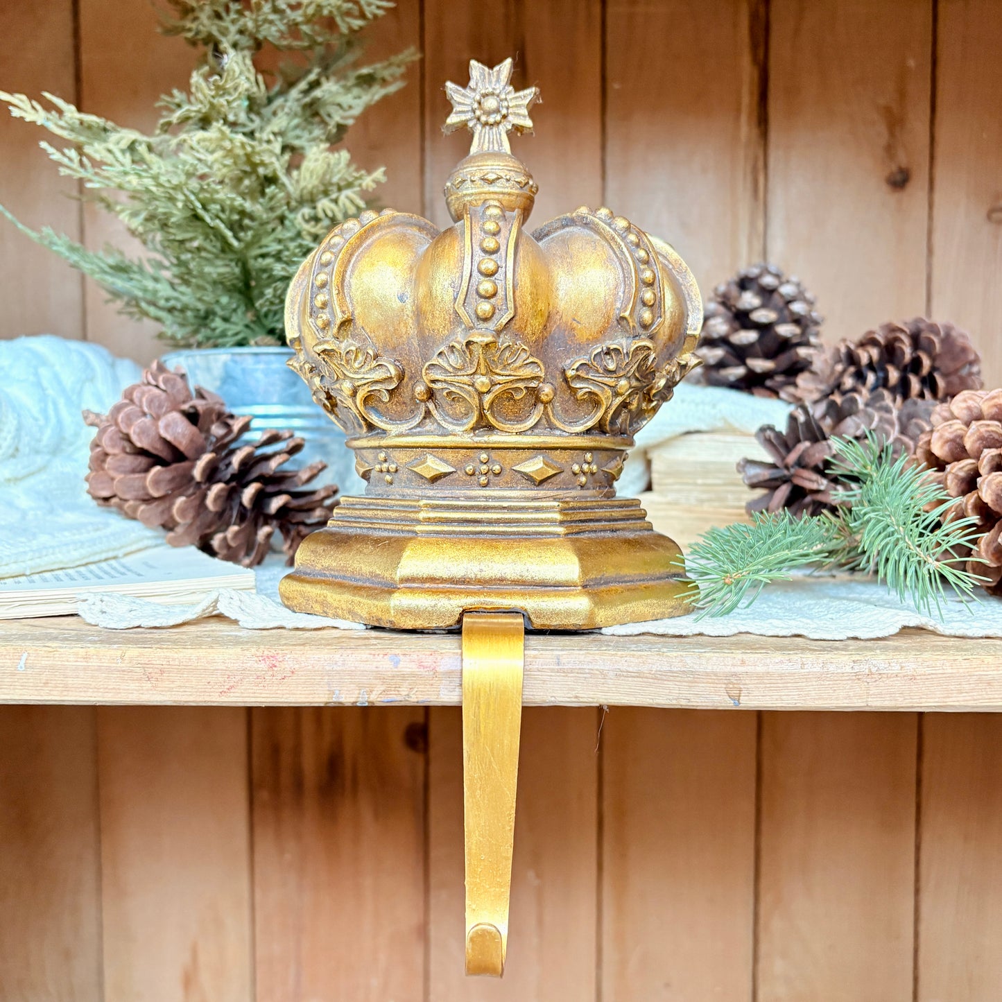 Duo de support pour bas de Noël