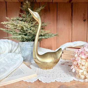 brass swan