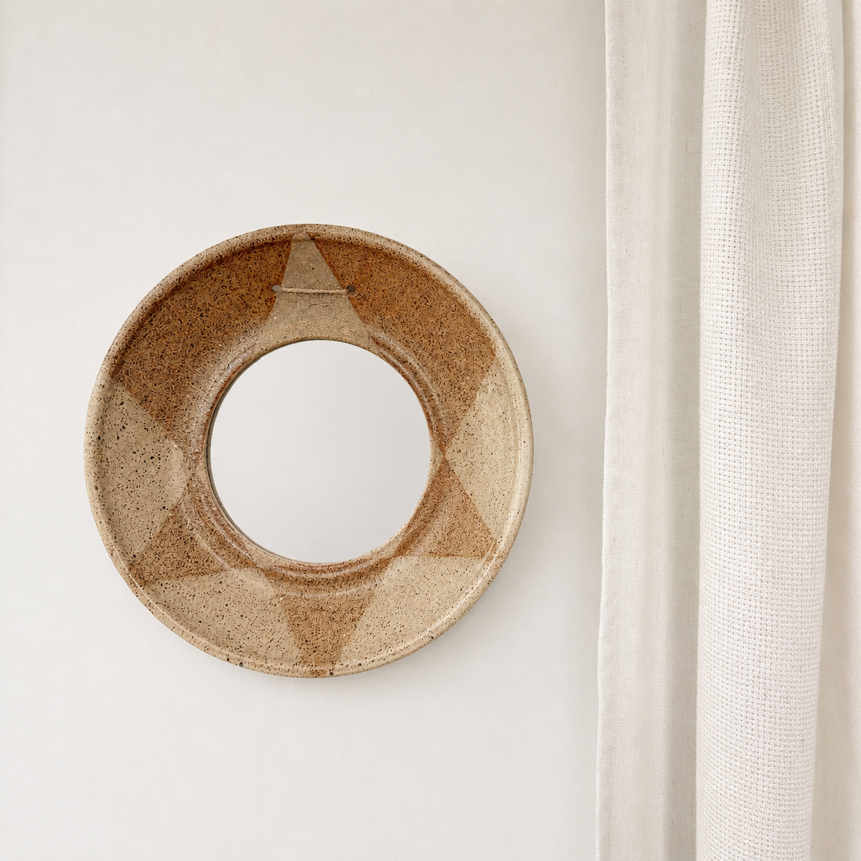 Miroir en grès