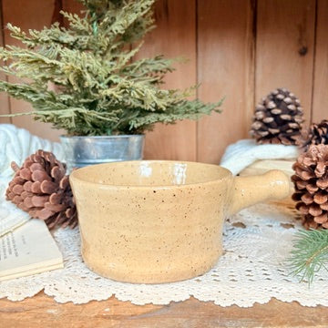 Bol en grès artisanal