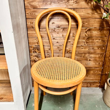 Chaise bistrot en bois