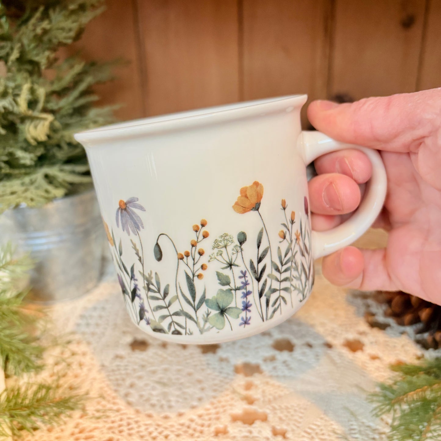 Tasse fleurs sauvages