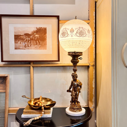 Lampe chérubin vintage