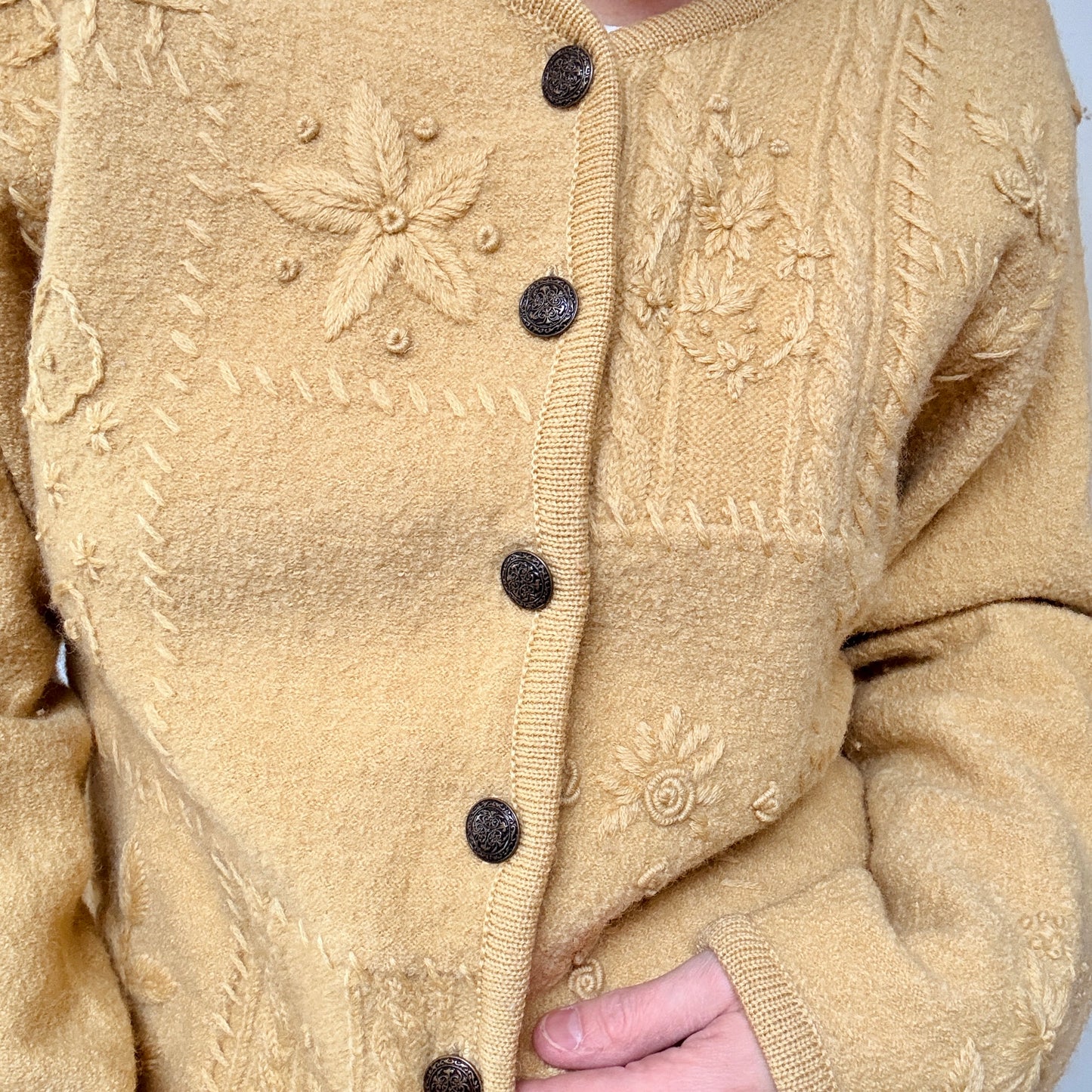Boiled wool jacket