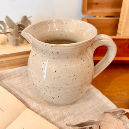 Small ceramic pitcher