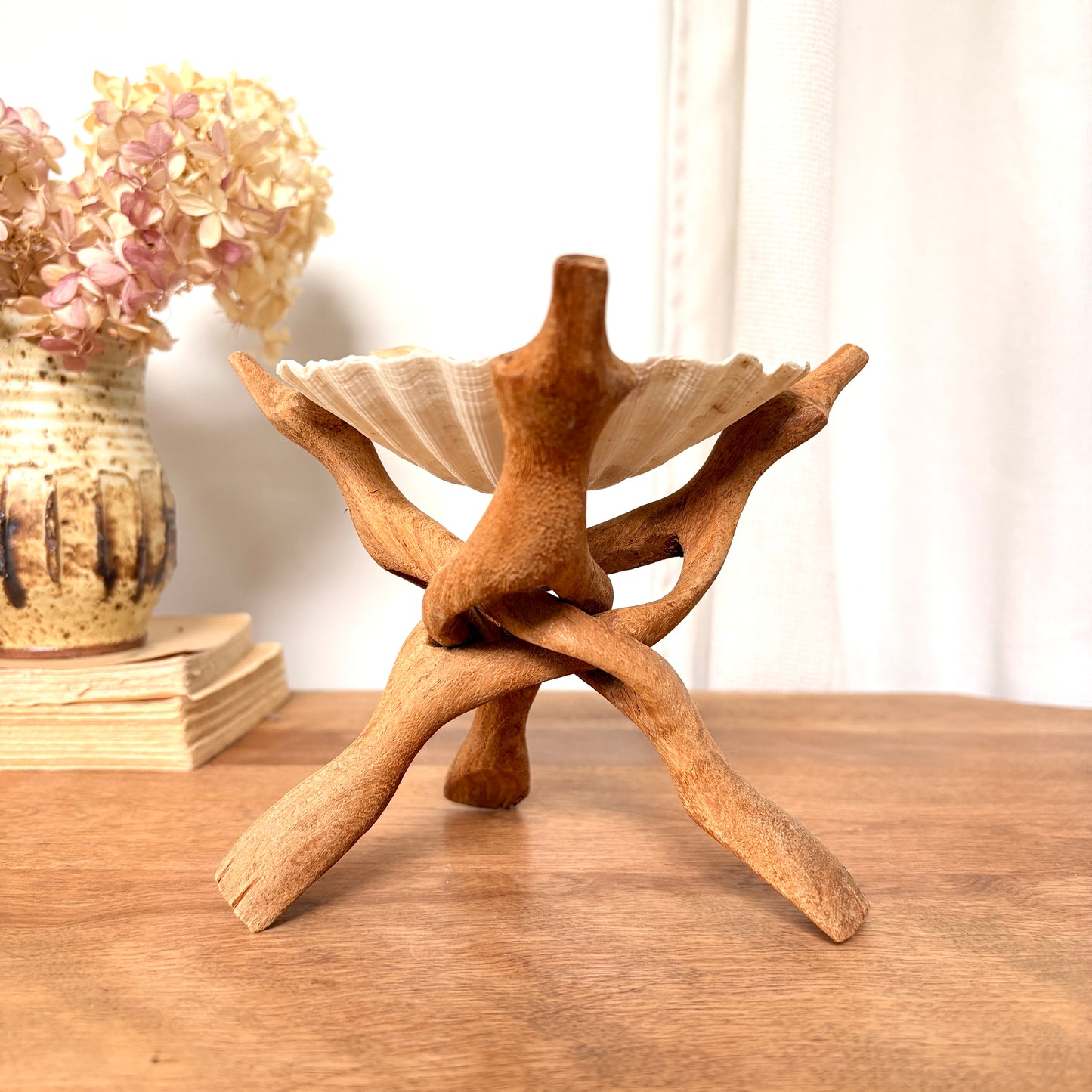 Porte-encens coquillage