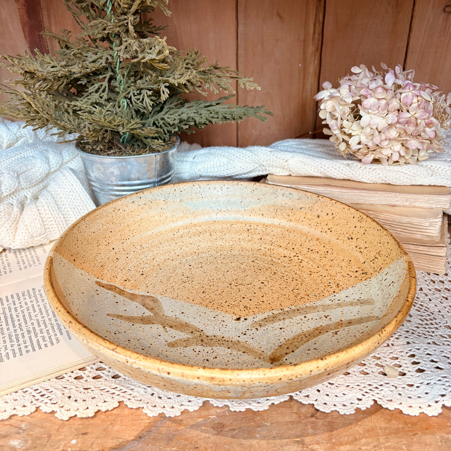 Bol de service artisanal