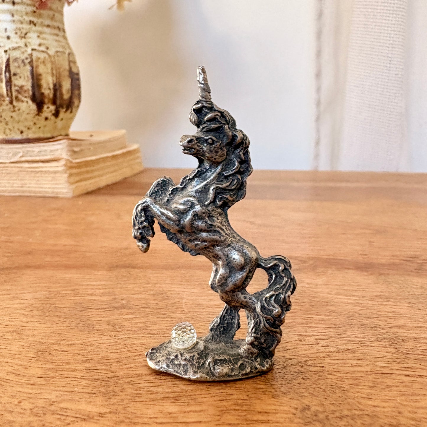 Licorne en étain