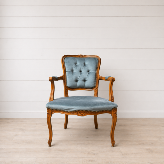 Fauteuil bleu