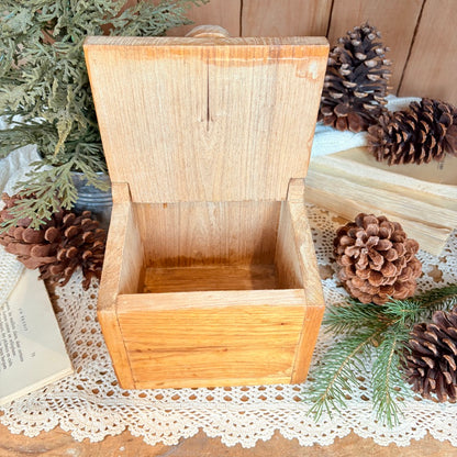 Boite en bois murale