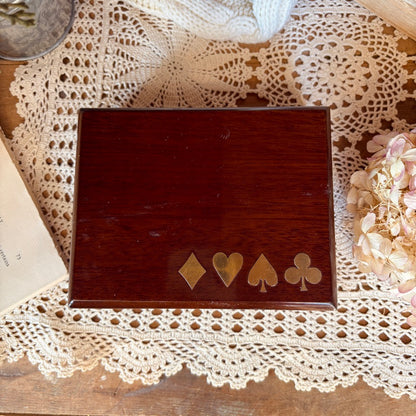 Wooden card chest