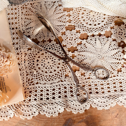 Pince plaqué argent