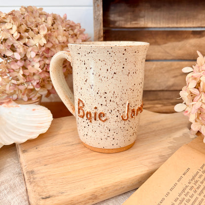 handcrafted mug