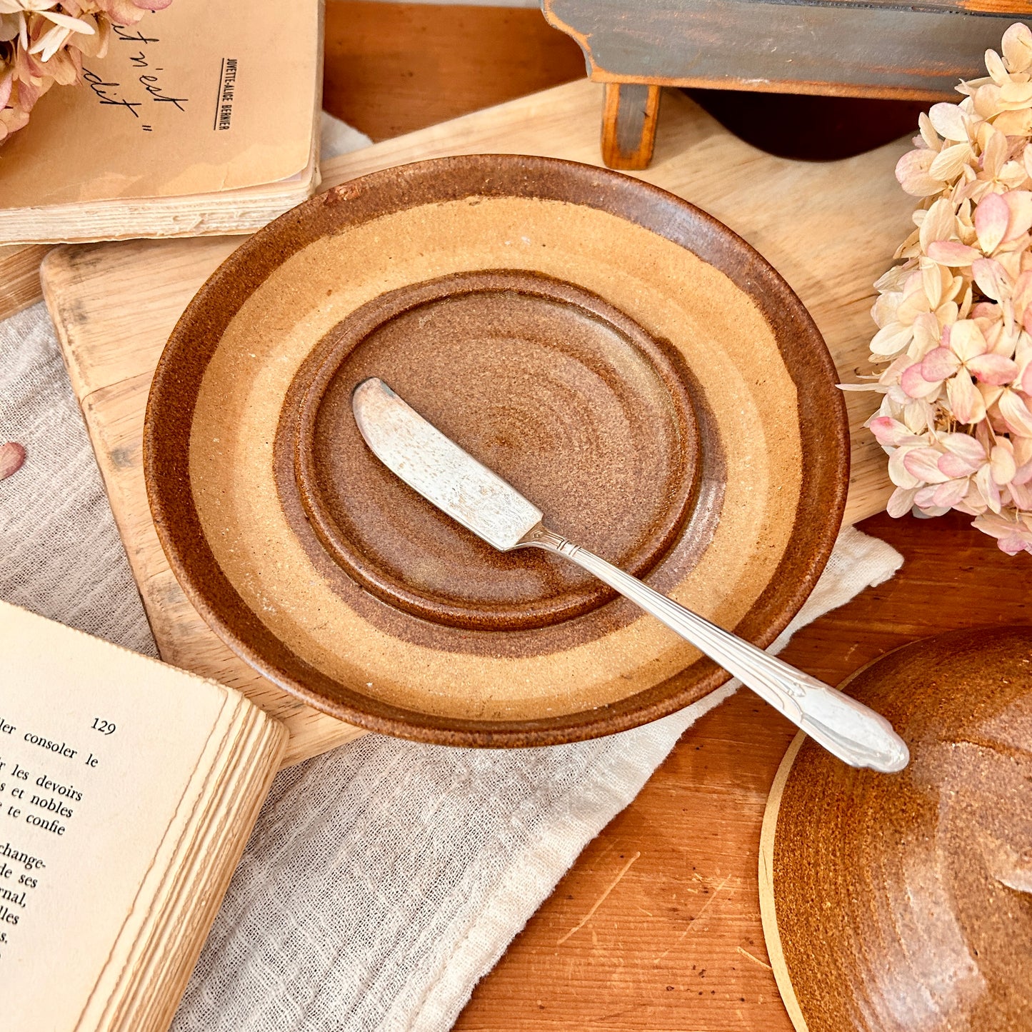 Artisanal butter dish