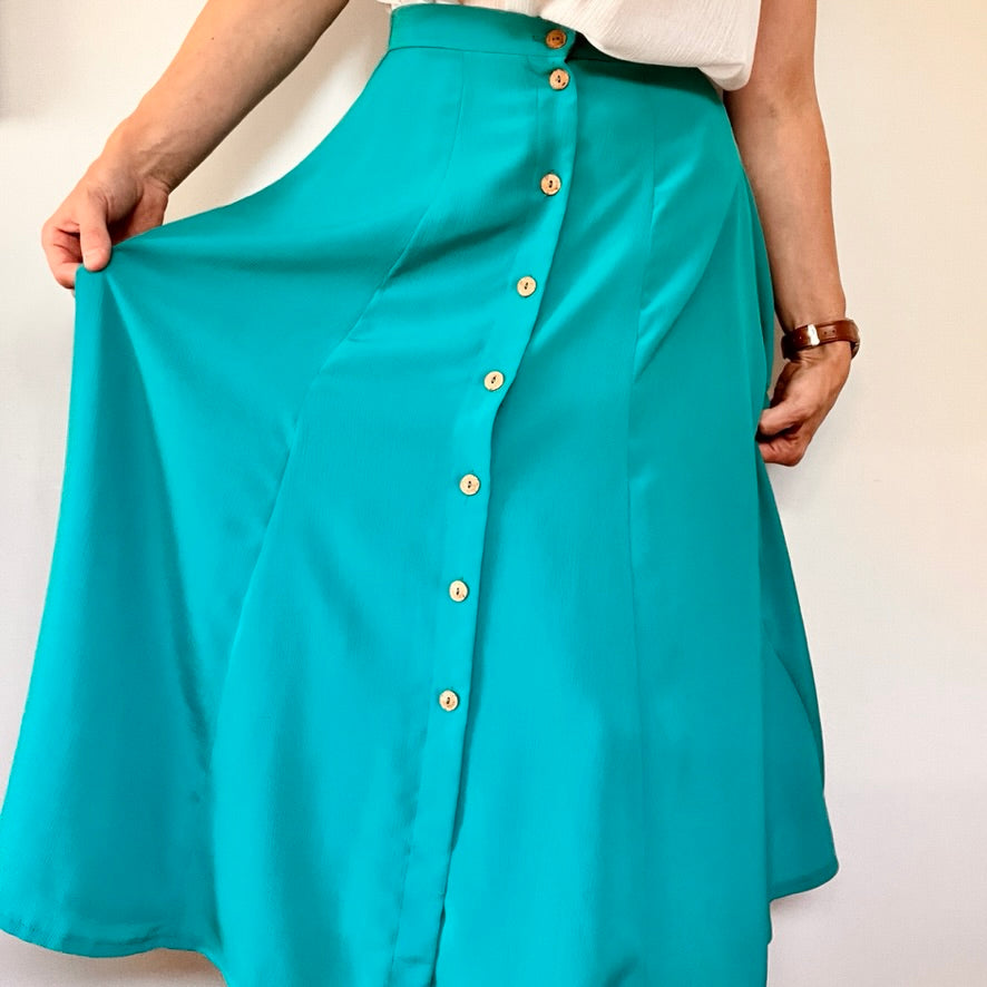 Jupe turquoise