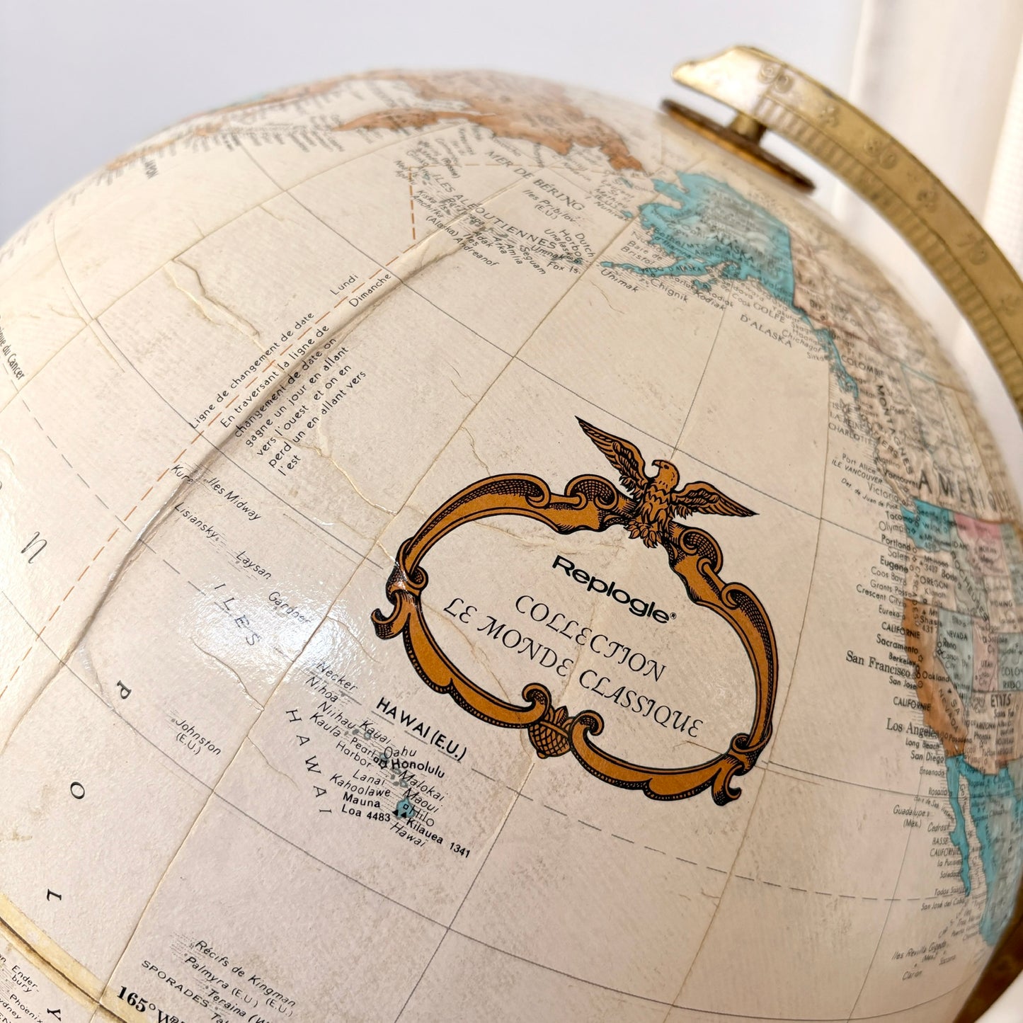 Vintage globe