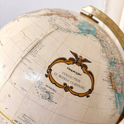 Vintage globe
