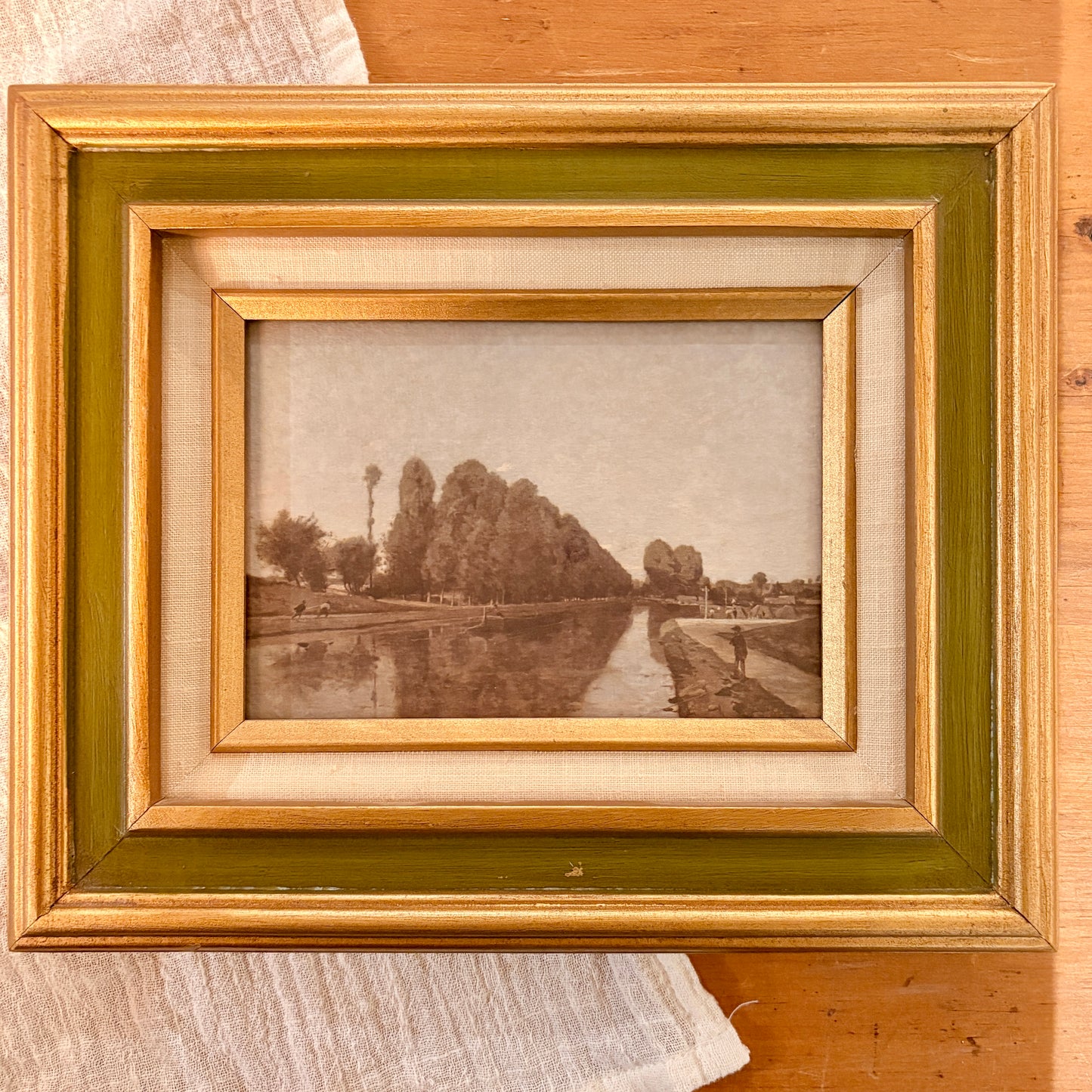 Canvas print - The cellist