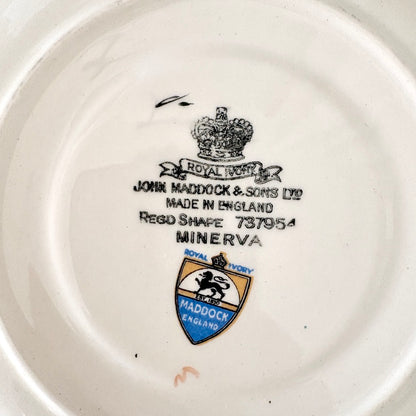 Tasse à bouillon Maddock 1920s
