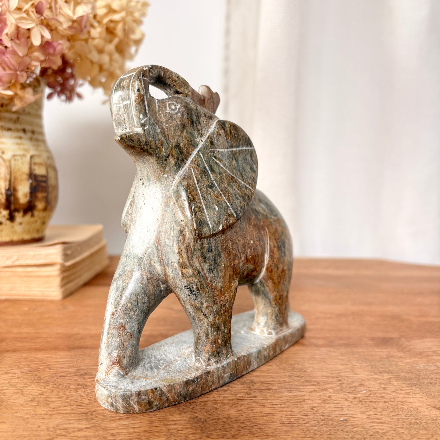 Éléphant en stéatite