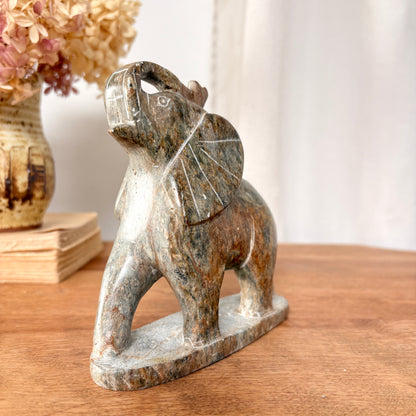 Éléphant en stéatite