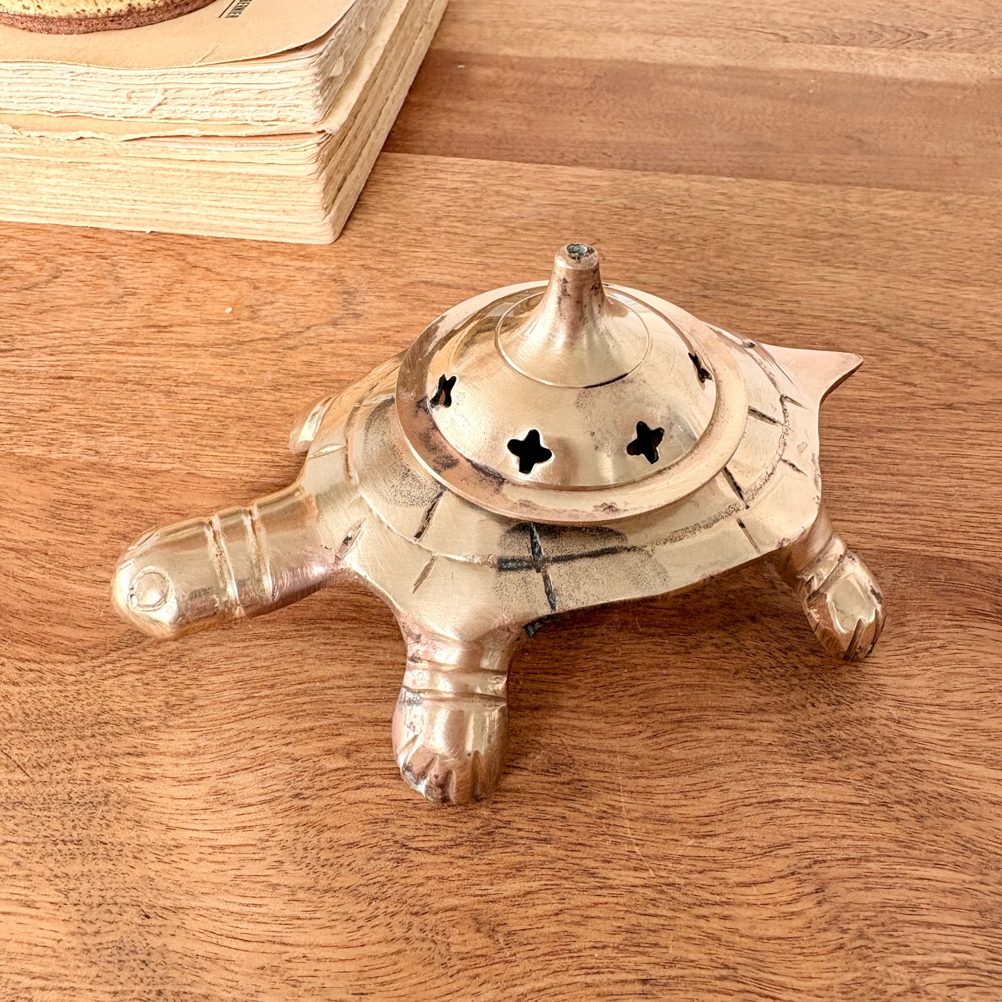Porte-encens tortue