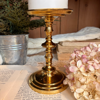 Bougeoir en laiton