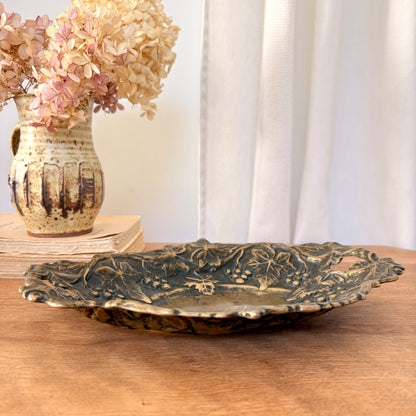 Plateau vide-poche de style Art Nouveau