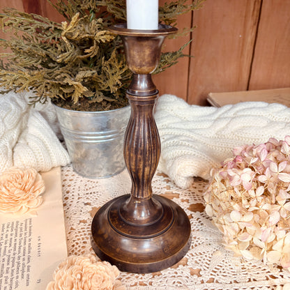Brass candle holder