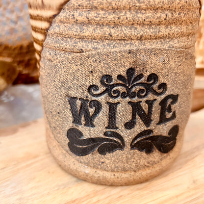 Stoneware wine cooler