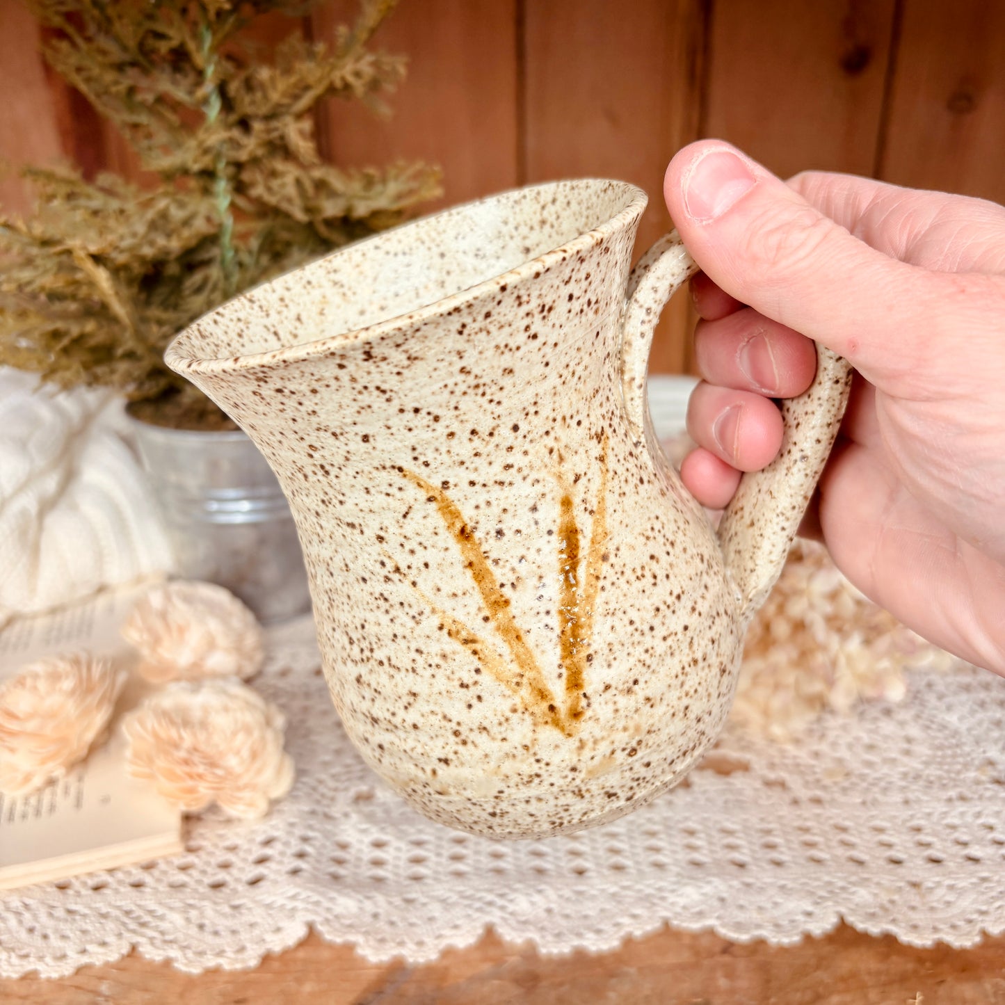 XL handmade mug