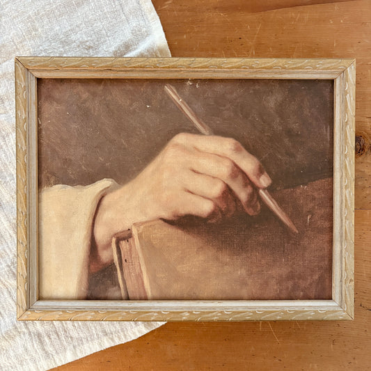 Canvas print - The cellist