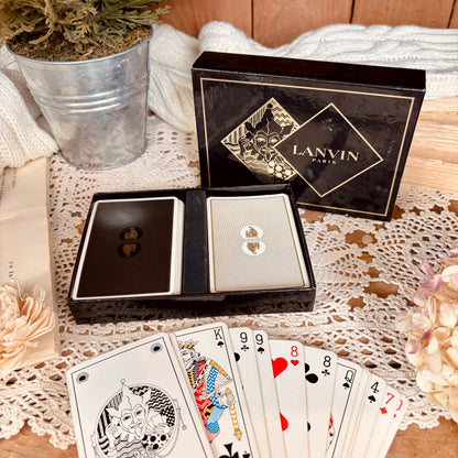 Ensemble de cartes à jouer Lanvin