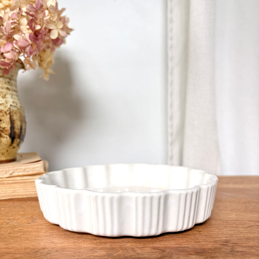 Assiette à tartelette vintage
