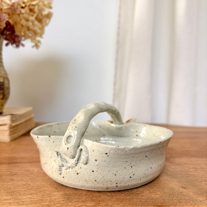 Petit panier en grès