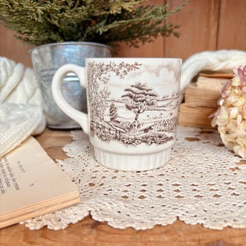 English porcelain cup