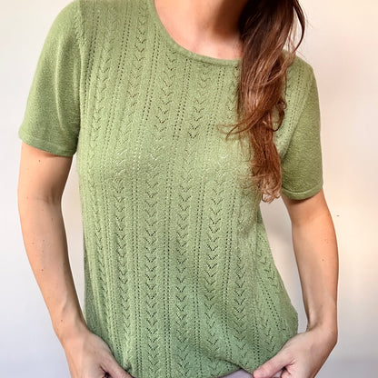 Green short knit