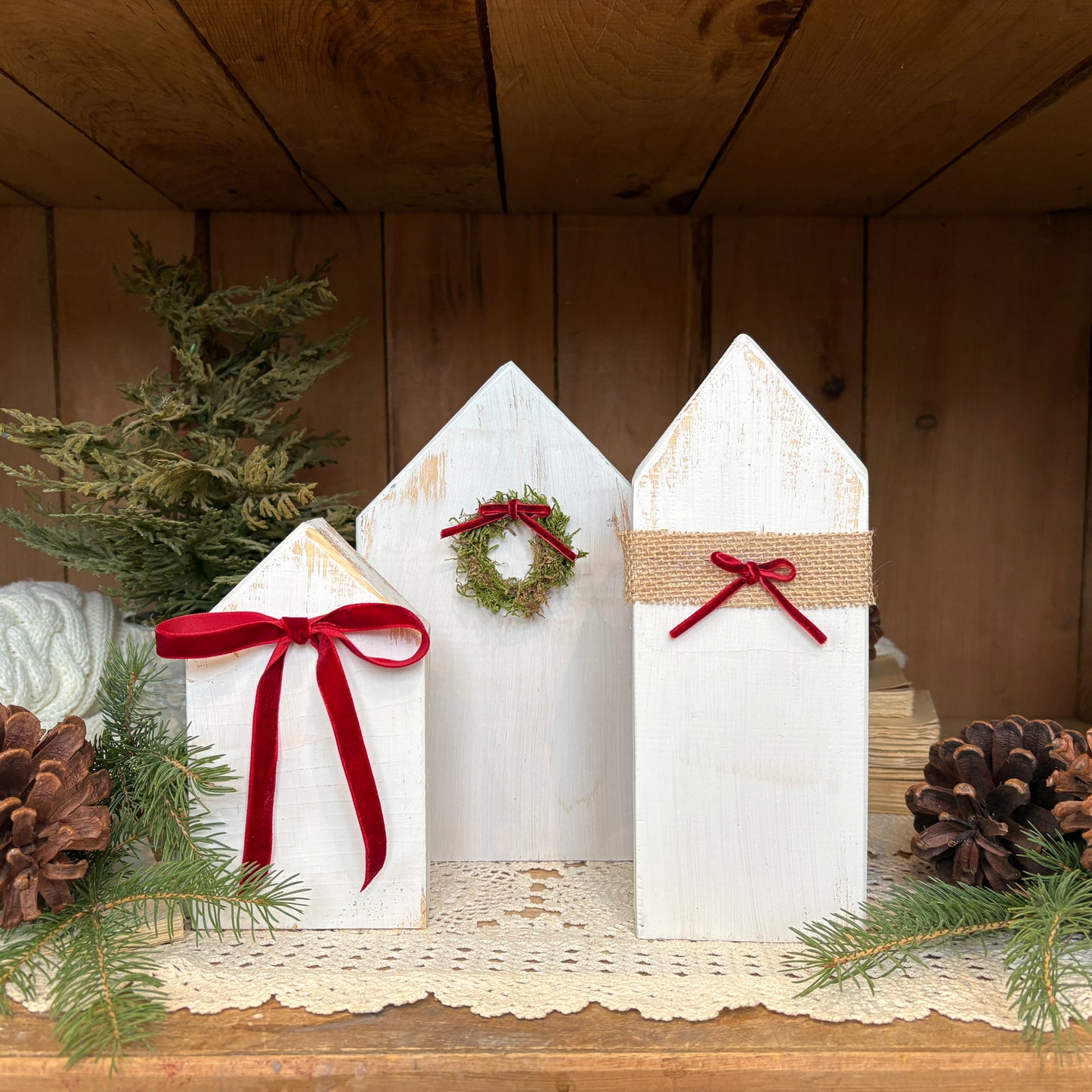 Village de Noël artisanal