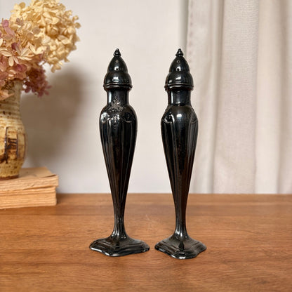 Salière-poivrière argent plaqué