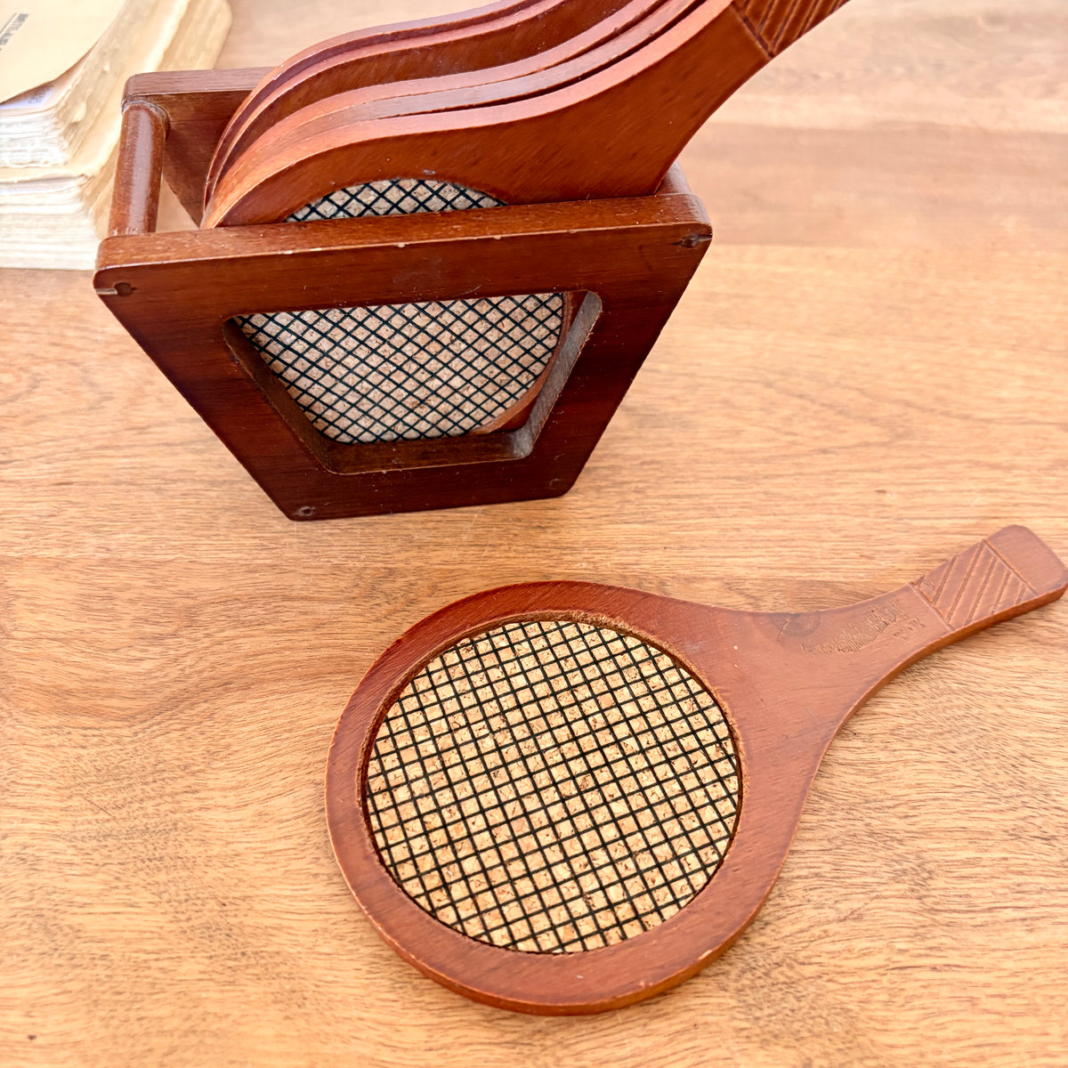 Sous-verres raquettes